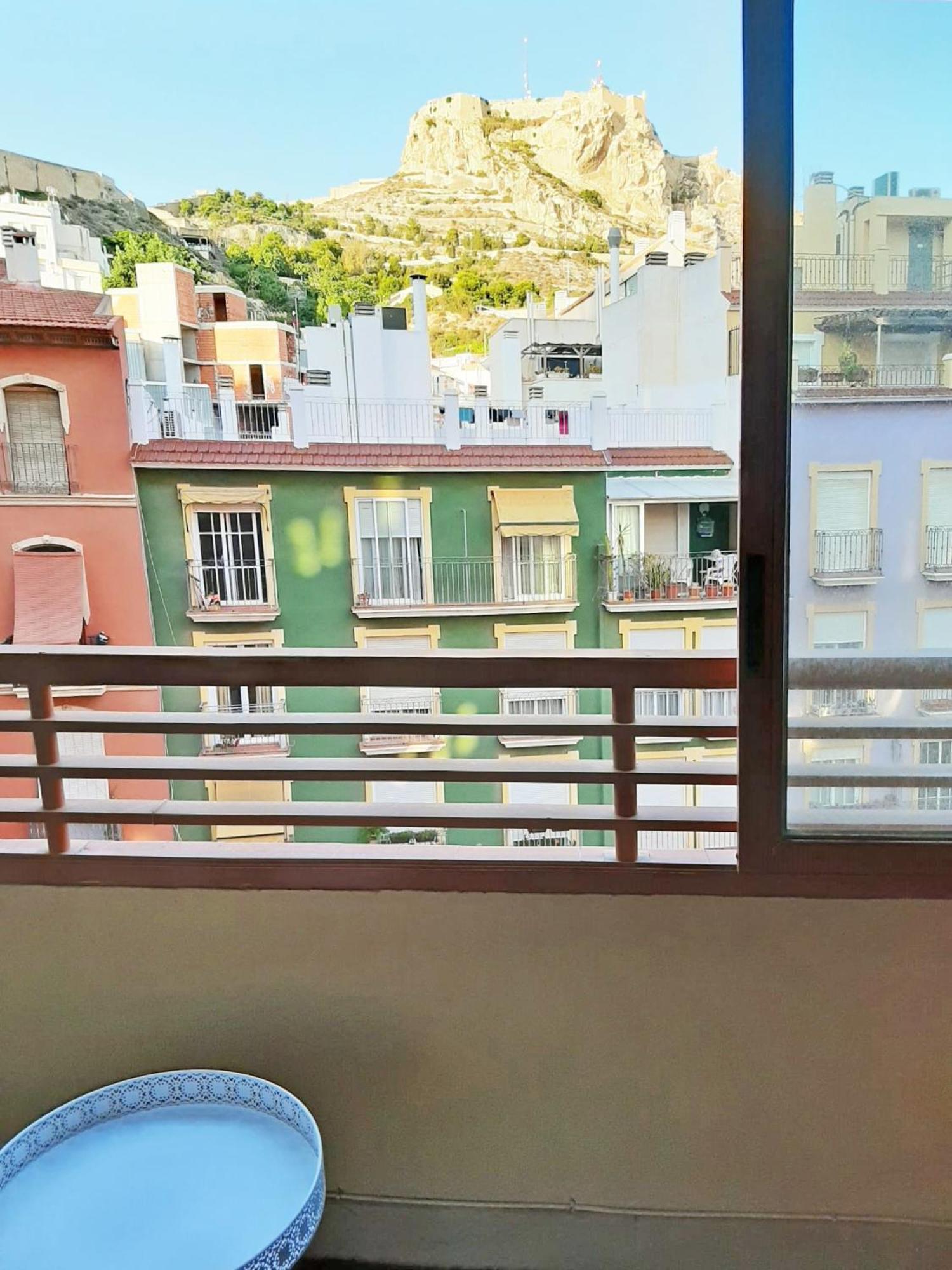 Апартаменты Castle Views. Terrace. Design Style. Ac. Wifi. Refurbished. Supercentric. Аликанте Экстерьер фото